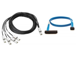 HPE StoreEver 4m Mini SAS (SFF-8088) LTO Drive Cable for 1U Rack Mount Kit