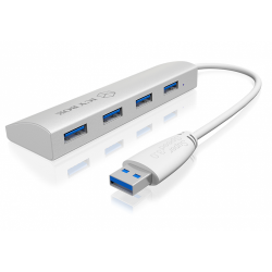 Hub USB Raidsonic IcyBox IB-AC6401, 4x USB 3.0, SIlver