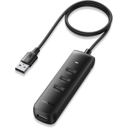 Hub USB Ugreen CM416 80657, 4x USB 3.2 gen 1, 1m, Black