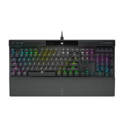 Tastatura Gaming Corsair K70 RGB PRO, CHERRY MX Red, Iluminare RGB, USB, Negru