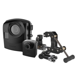 Kit camera supraveghere constructii Brinno BCC2000, time-lapse HDR FHD, carcasa protectie IPX5, suport prindere inclus, negru