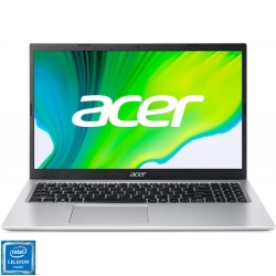 Laptop Acer 15.6'' Aspire 3 A315-35, FHD, Procesor Intel® Celeron® N4500 (4M Cache, up to 2.80 GHz), 4GB DDR4, 256GB SSD, GMA UHD, No OS, Silver