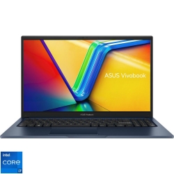 Laptop ASUS 15.6'' Vivobook 15 X1504VA, FHD, Procesor Intel® Core™ i7-1355U (12M Cache, up to 5.00 GHz), 16GB DDR4, 1TB SSD, Intel Iris Xe, No OS, Quiet Blue