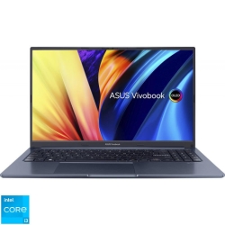 Laptop ASUS 15.6'' VivoBook 15X OLED X1503ZA, FHD, Procesor Intel® Core™ i3-1220P (12M Cache, up to 4.40 GHz), 8GB DDR4, 256GB SSD, GMA UHD, No OS, Quiet Blue