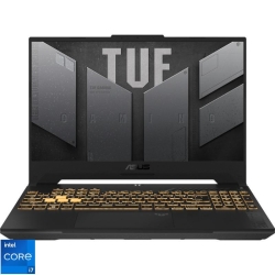 Laptop ASUS Gaming 15.6'' TUF F15 FX507VV, FHD 144Hz, Procesor Intel® Core™ i7-13620H (24M Cache, up to 4.90 GHz), 16GB DDR5, 512GB SSD, GeForce RTX 4060 8GB, No OS, Mecha Gray