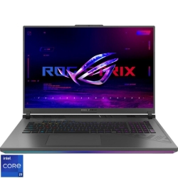 Laptop ASUS Gaming 18'' ROG Strix G18 G814JVR, 2.5K 240Hz G-Sync, Procesor Intel® Core™ i9 14900HX (36M Cache, up to 5.80 GHz), 32GB DDR5, 1TB SSD, GeForce RTX 4060 8GB, No OS, Eclipse Gray