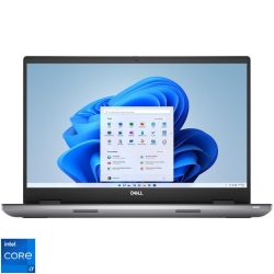 Laptop Dell Precision 7780, Intel Core i7-13850HX, 17inch, RAM 32GB, SSD 1TB, nVidia RTX 3500 12GB, Windows 11 Pro, Titan Grey