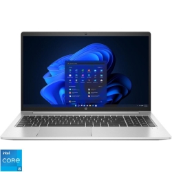 Laptop HP 15.6'' ProBook 450 G9, FHD, Procesor Intel® Core™ i5-1235U (12M Cache, up to 4.40 GHz, with IPU), 8GB DDR4, 512GB SSD, Intel Iris Xe, Win 11 Pro, Silver
