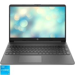 Laptop HP 15s-fq5039nq cu procesor Intel® Core™ i3-1215U pana la 4.40 GHz, 15.6 FHD, 8GB, 512GB PCIe SSD, Intel UHD Graphics, FreeDOS, Chalkboard Gray