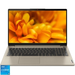 Laptop Lenovo 15.6'' IdeaPad 3 15ITL6, FHD, Procesor Intel® Core™ i5-1135G7 (8M Cache, up to 4.20 GHz), 8GB DDR4, 512GB SSD, Intel Iris Xe, No OS, Sand