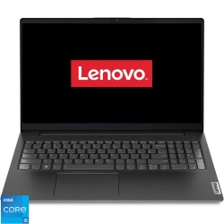 Laptop Lenovo 15.6'' V15 G4 IAH, FHD IPS, Procesor Intel® Core™ i5-12500H (18M Cache, up to 4.50 GHz), 8GB DDR4, 256GB SSD, Intel Iris Xe, No OS, Business Black