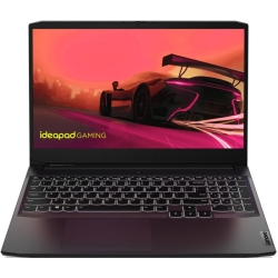 Laptop Lenovo Gaming 15.6'' IdeaPad 3 15ACH6, FHD IPS 144Hz, Procesor AMD Ryzen™ 5 5500H (8M Cache, up to 4.2 GHz), 16GB DDR4, 512GB SSD, GeForce RTX 2050 4GB, No OS, Shadow Black