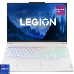 Laptop Lenovo Gaming 16'' Legion 7 16IRX9, 3.2K IPS 165Hz G-Sync, Procesor Intel® Core™ i9 14900HX (36M Cache, up to 5.80 GHz), 32GB DDR5, 1TB SSD, GeForce RTX 4070 8GB, No OS, Glacier White, 3Yr Onsite Premium Care
