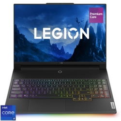 Laptop Lenovo Gaming 16'' Legion 9 16IRX9, 3.2K Mini LED 165Hz G-Sync, Procesor Intel® Core™ i9 14900HX (36M Cache, up to 5.80 GHz), 64GB DDR5, 2x 1TB SSD, GeForce RTX 4090 16GB, No OS, Carbon Black, 3Yr Onsite Premium Care