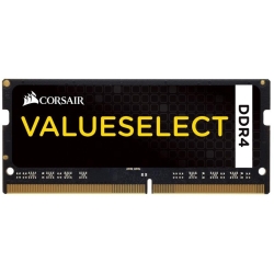 Memorie Corsair ValueSelect 4GB SODIMM, DDR4, 2133 MHz, CL 15, 1.2V, Black