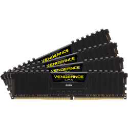 Memorie Corsair Vengeance LPX 16GB (4x4GB) DDR4, 2666MHz CL16, Quad Channel Kit
