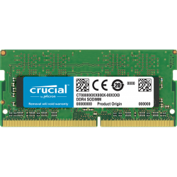 Memorie SO-DIMM Crucial, 4GB, DDR4-2666MHz, CL19