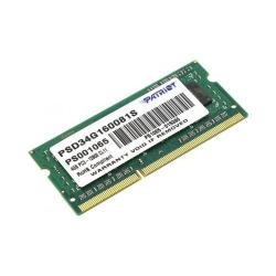 Memorie SODIMM Patriot 4GB, DDR3-1600 MHz, CL11