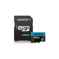 Memory Card A-Data Premier MicroSDXC, 128GB, Clasa 10 + Adaptor SD
