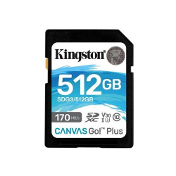 Memory Card Kingston Canvas Go! Plus SD 512GB, CL10