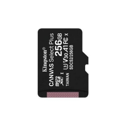 Memory Card Kingston Canvas Select Plus 100R A1 microSDXC, 256GB, Clasa10