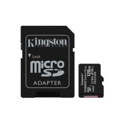 Memory Card Kingston Canvas Select Plus micro SDXC 128GB, Clasa 10 + Adaptor SD