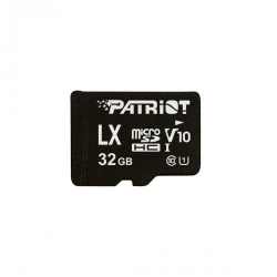 Memory Card Patriot LX Series microSDHC, 32GB, Clasa10