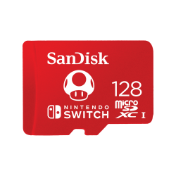 Memory Card Sandisk for Nitendo Swtich microSDXC 128GB, Clasa V30