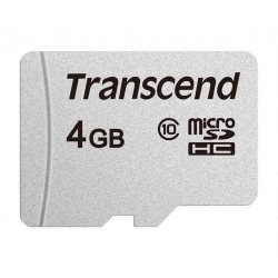 Memory card Transcend 300S microSDHC 4GB, Clasa 10