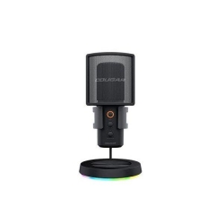 Microfon Cougar Screamer-X, Iluminare RGB, USB Negru