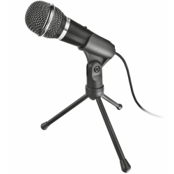 Microfon Trust Starzz All-round mini, Negru