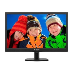 Monitor LED Philips 19.5", Negru, 203V5LSB26
