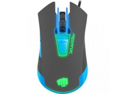 Mouse Optic Natec Fury Predator, RGB LED, USB, Black