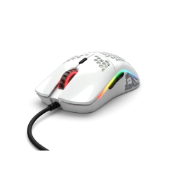 Mouse Glorious PC Gaming Race Model O, Ultrausor 67g, Alb Gloss