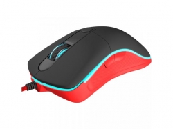 Mouse Optic Natec Krypton 500, RGB LED, USB, Black