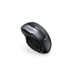 Mouse Genius, Ergo „NX-8200S”, PC sau NB, wireless, 2.4GHz, optic, 1200 dpi, butoane/scroll 5/1, gri
