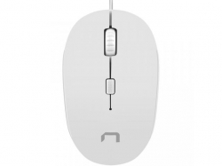 Mouse Optic Natec Sparrow, USB, White