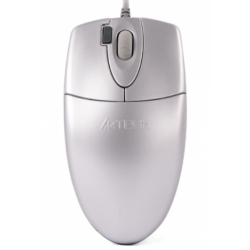 Mouse Optic A4Tech OP-620D-SL, USB, Silver