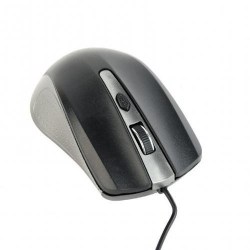 Mouse Optic Gembird MUS-4B-01-GB, USB, Black-Grey