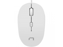 Mouse Optic Natec Sparrow, USB, White