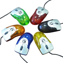Mouse Optic Serioux Rainbow 580, USB, Black