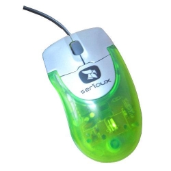 Mouse Serioux Rainbow 680, USB, Verde