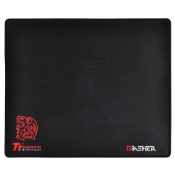 Mouse Pad Thermaltake Dasher 2016 Black Gaming, Black-Red