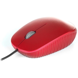 Mouse USB 1000 dpi rosu, NGS