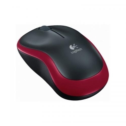 Mouse Wireless Logitech M185, USB, Red