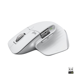 Mouse Wireless LOGITECH MX Master 3S Performance, 8000 dpi, Silent, USB, BT, Gri