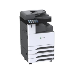 Multifunctional laser color Lexmark CX944adtse, Imprimare/Copiere/Scanare/Fax, A3, Grup de lucru mare,Ecran tactil color Lexmark din  clasa e-Task de 10 inchi (25 cm), Alimentator multifuncţional de 100 de coli, 2 x 520-Sheet Tray, 400-Sheet Output Bin, 2