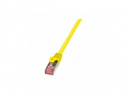 Patchcord Logilink, Cat.6, S/FTP, 0.5m, Yellow