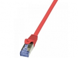 Patchcord Logilink, Cat6A, S/FTP, 2m, Red