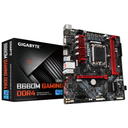 Placa de baza GIGABYTE B660M GAMING DDR4, Intel B660, Socket 1700, mATX